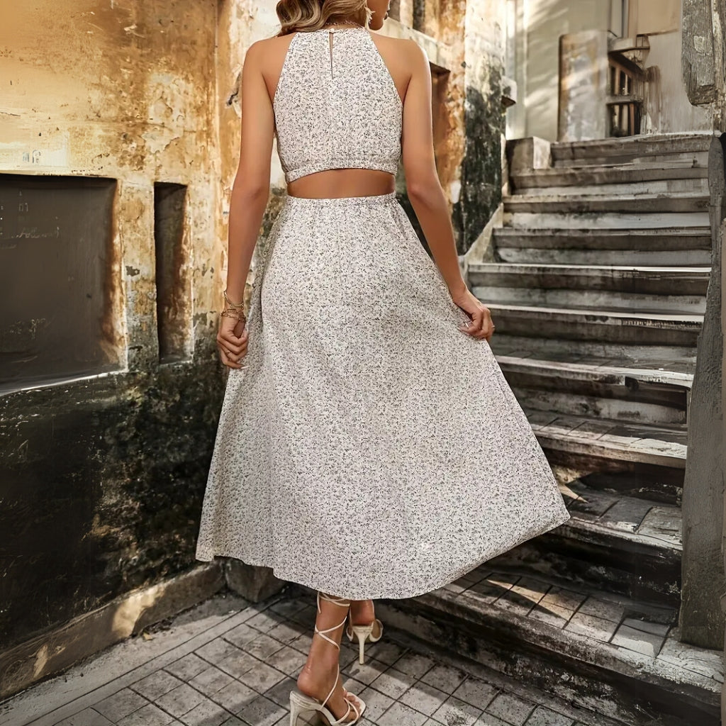 Relaxed summer dress styling