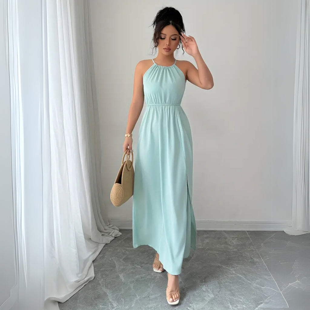 Elegant flowing dress for summer occasions