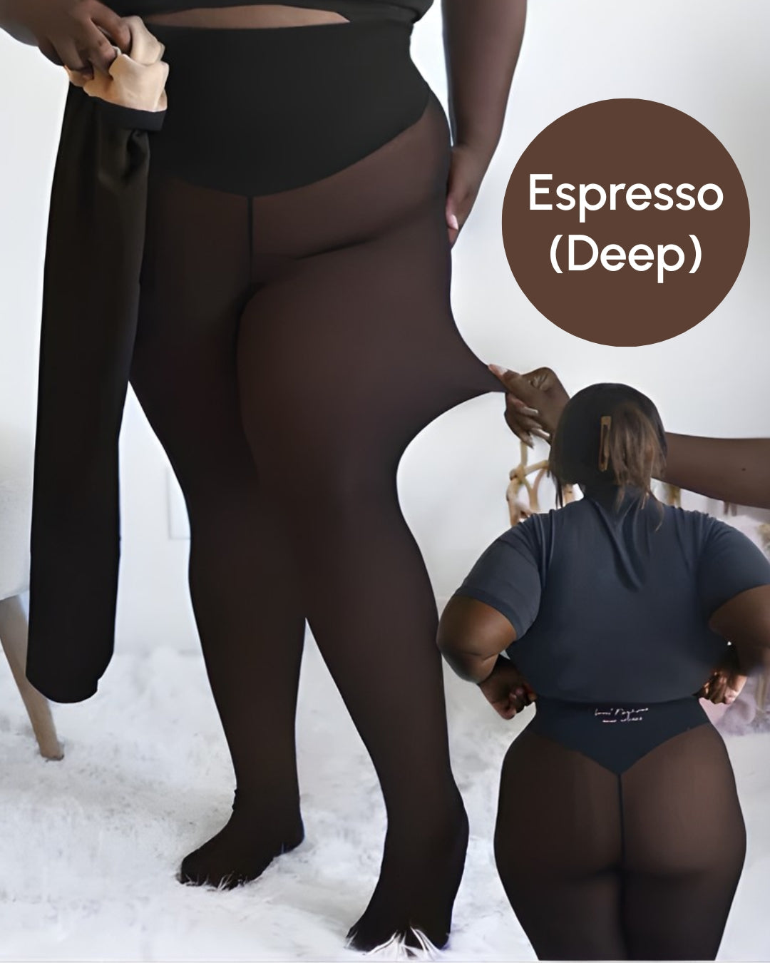 Thermal Sheer Fleece Leggings