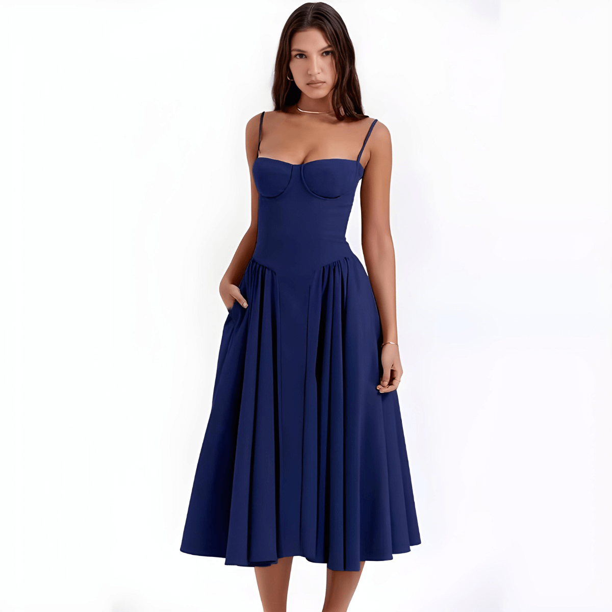 Pink feminine dress variation