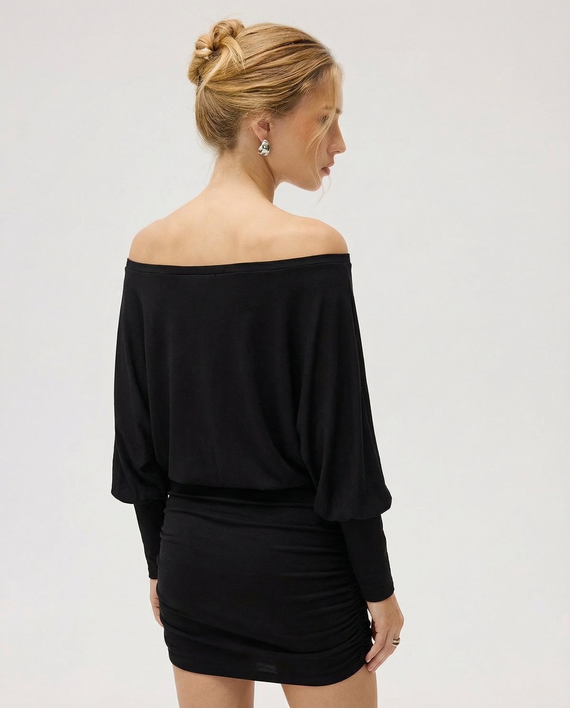Ruched Mini Dress