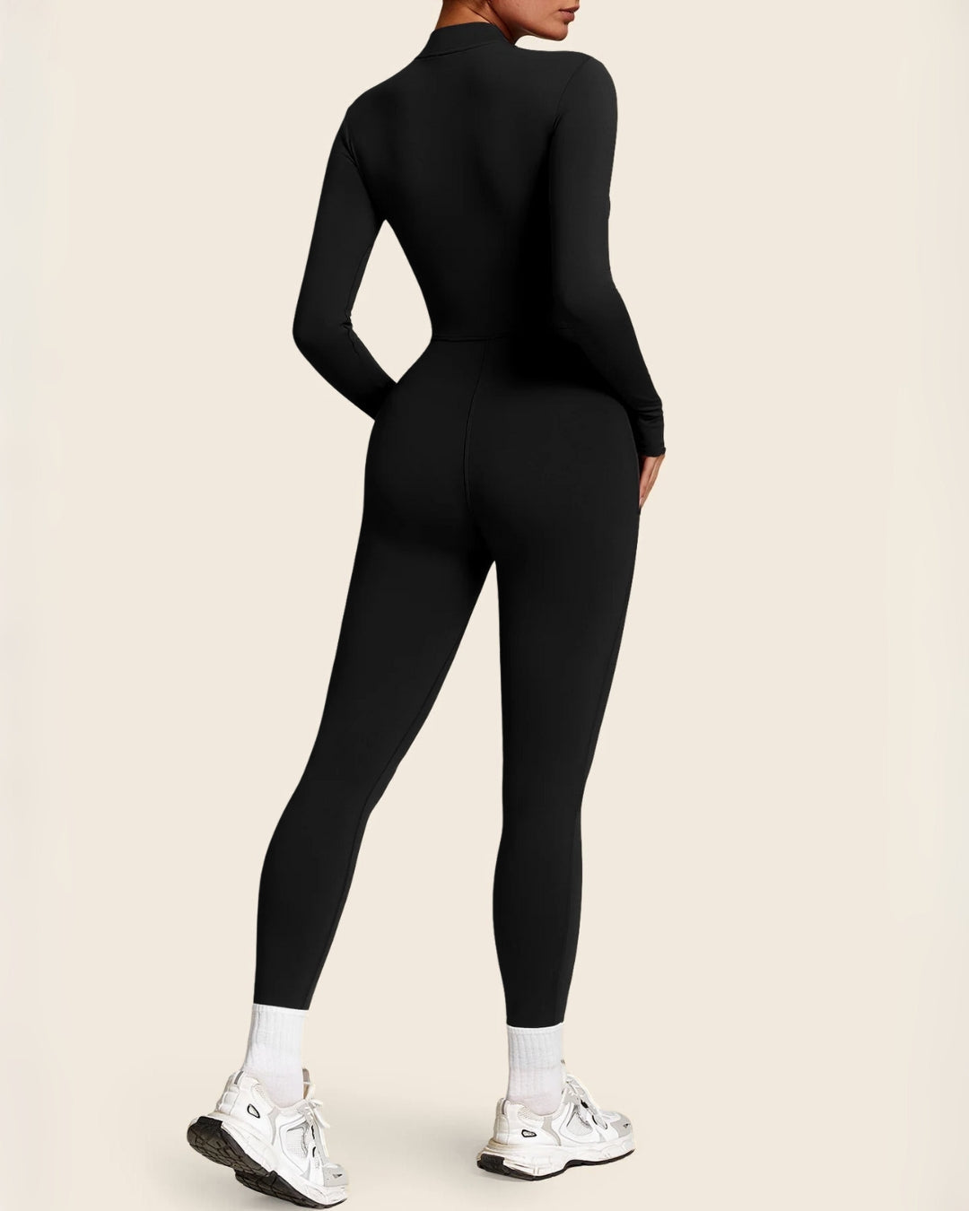 Alessia Thermal Zip Jumpsuit