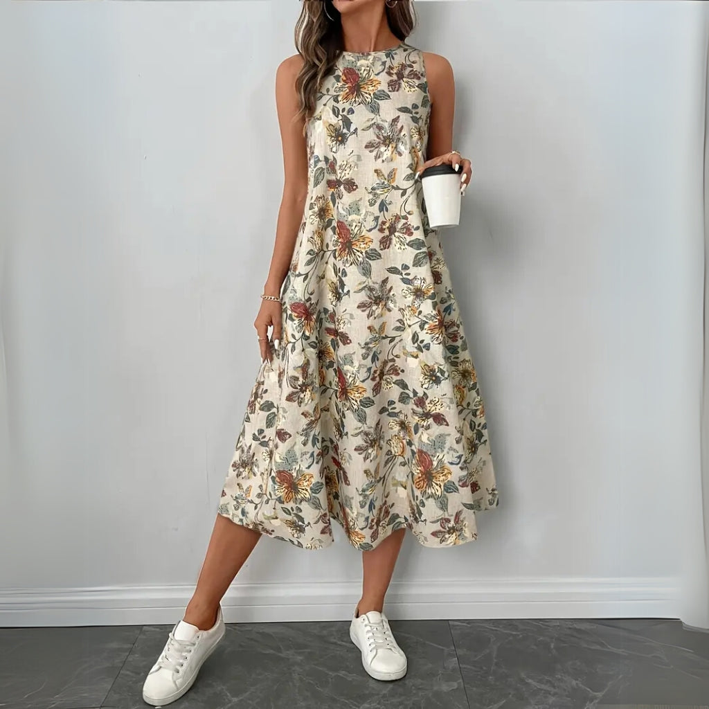 Flowy feminine everyday dress
