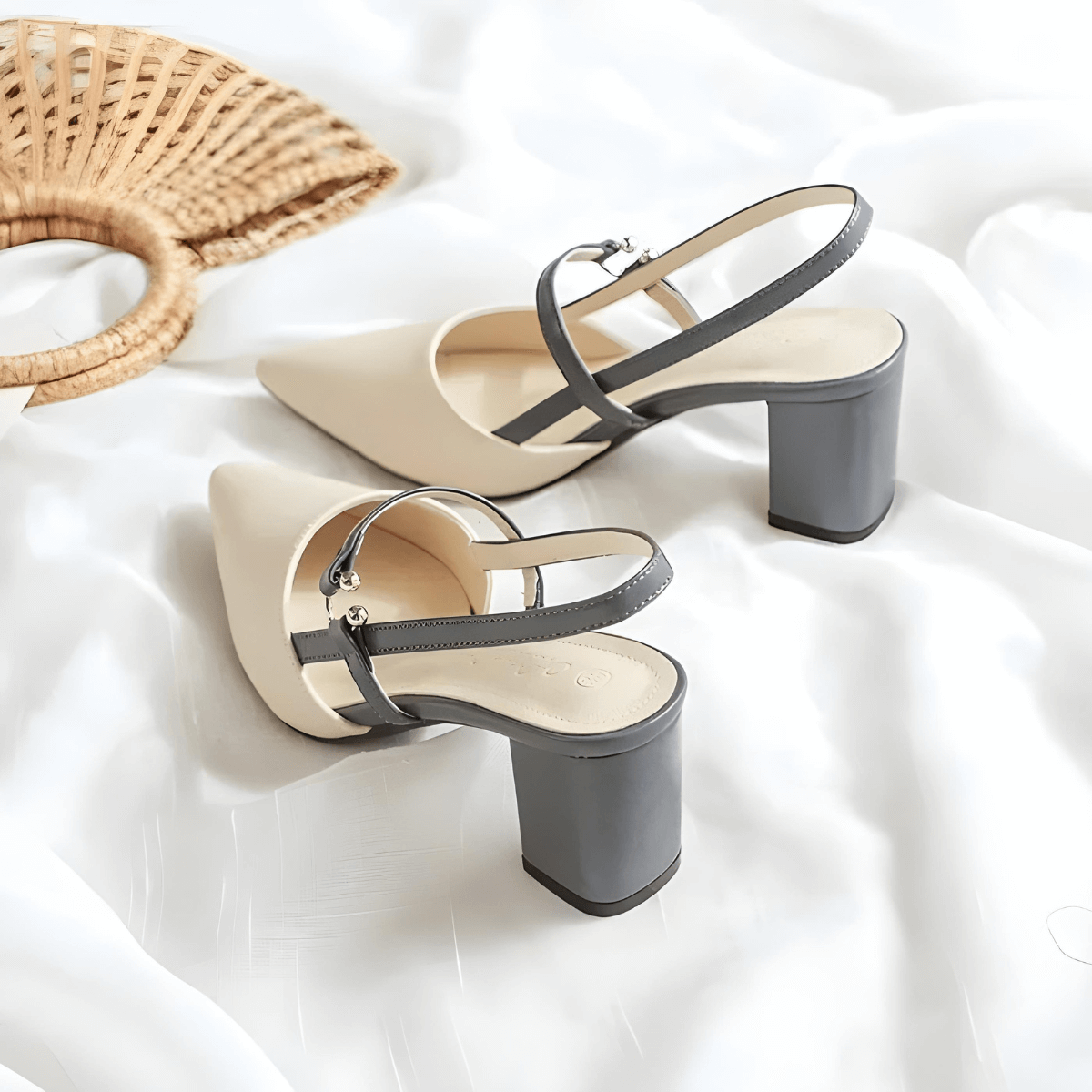 Elegant outfit styling with mule