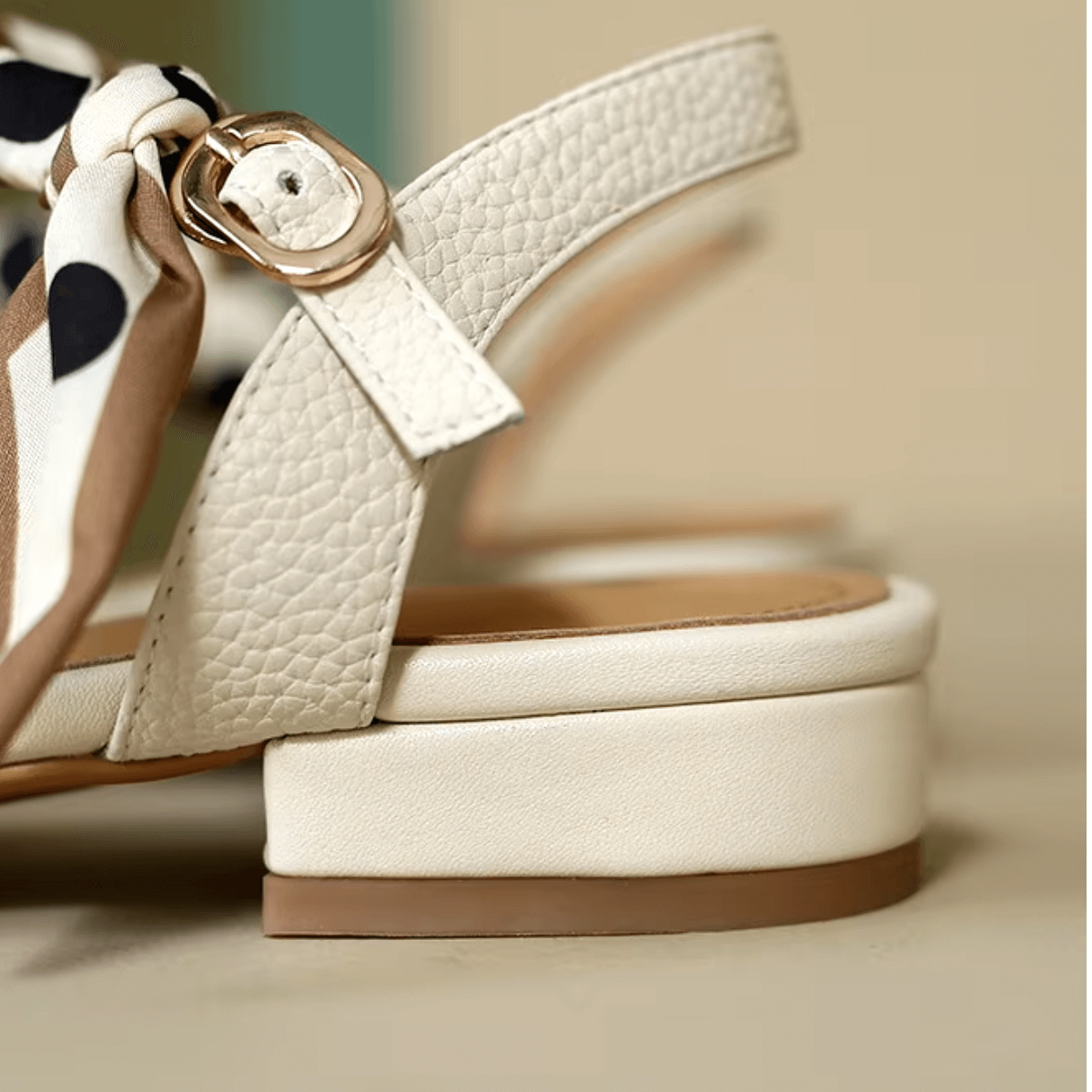 Elegant outfit with heel mule